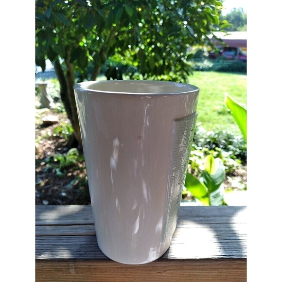 Dept 56   White Coffee Mug Tea Cup I'm no quitter - Picture 2 of 7